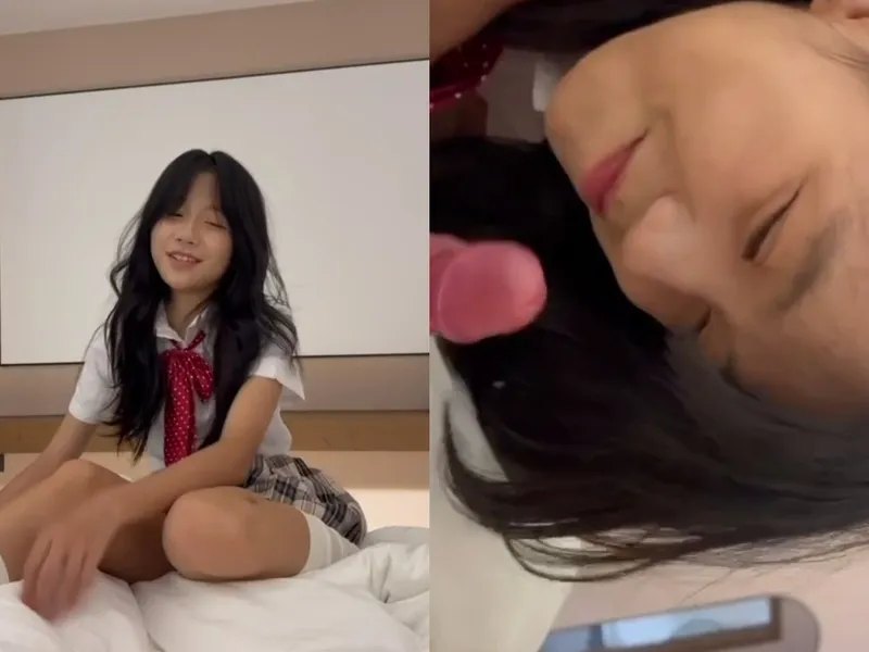 Em loli dễ thương liếm cục thịt biến em thành con em đào dam dang p1